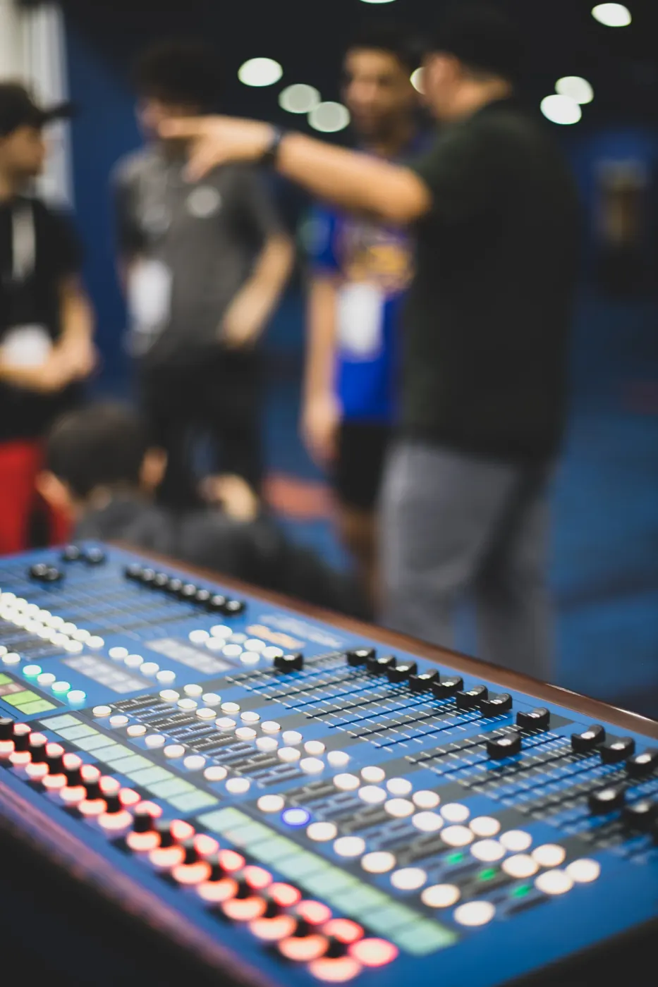 Consola Midas para mezcla en vivo
